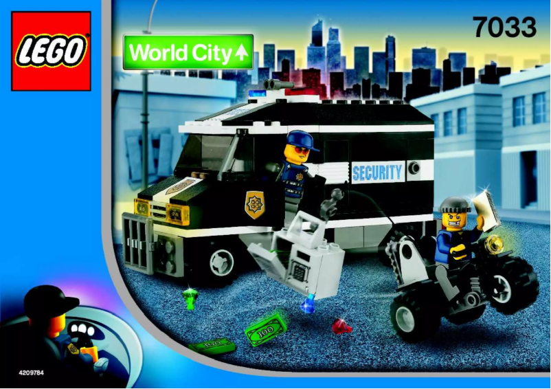 First page image of the manual for World City 7033
