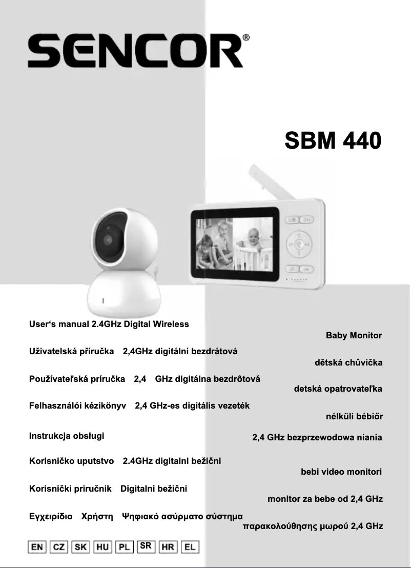 Image de la première page du manuel de l'appareil SBM 440