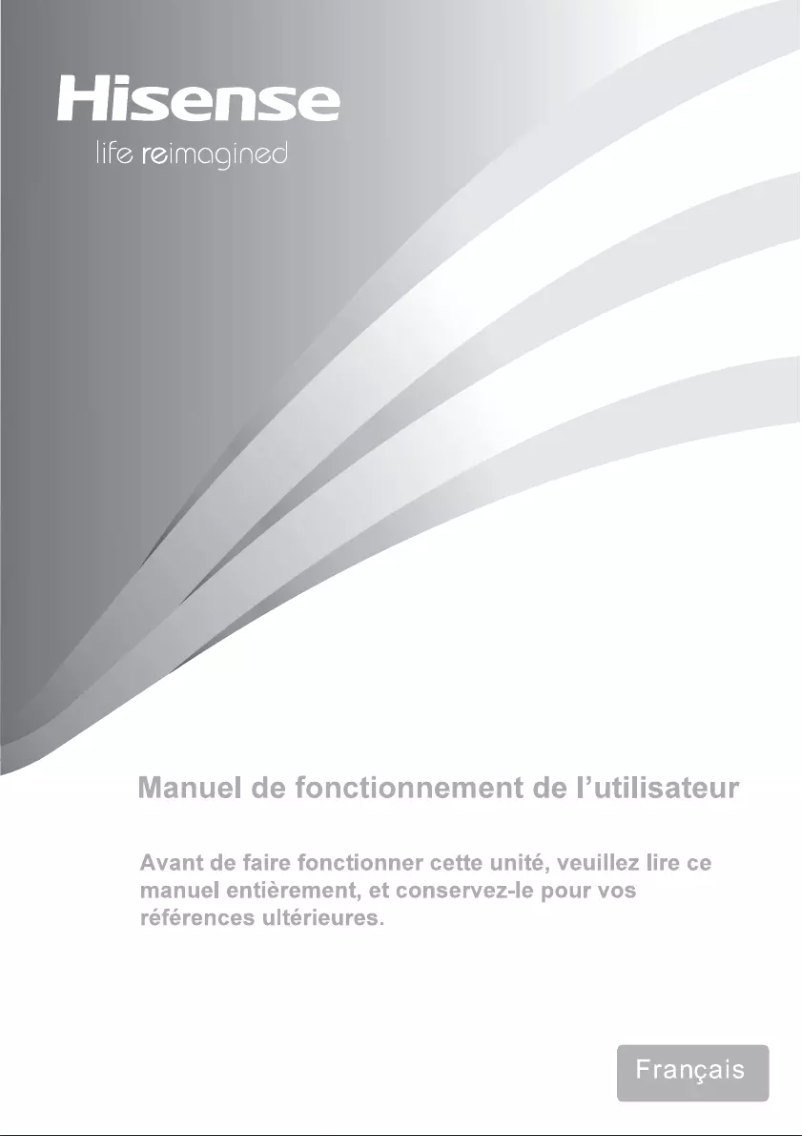 First page image of the manual for FCN255WCF