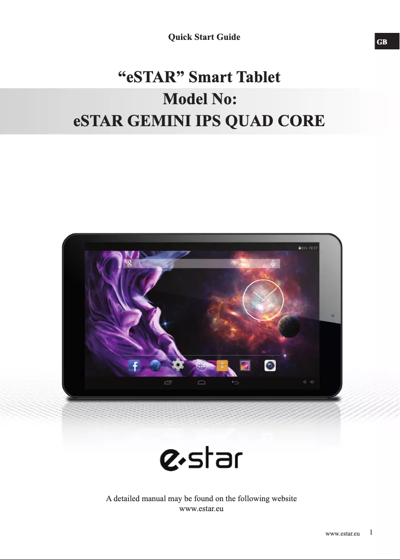 First page image of the manual for M Kevin