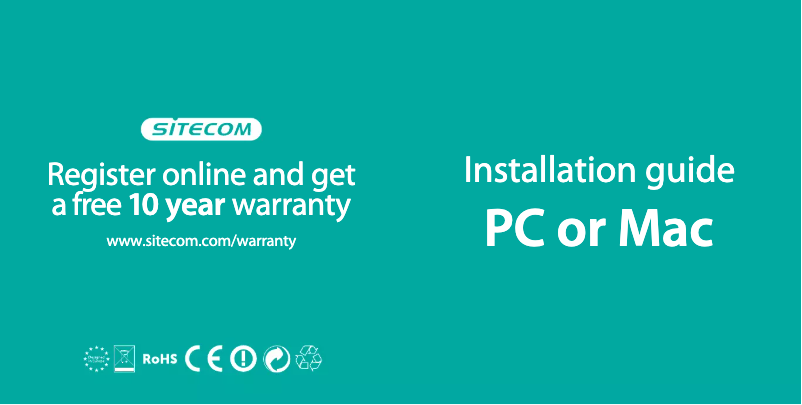 Page 1 of the manual User Manual Sitecom WLX-2001UK