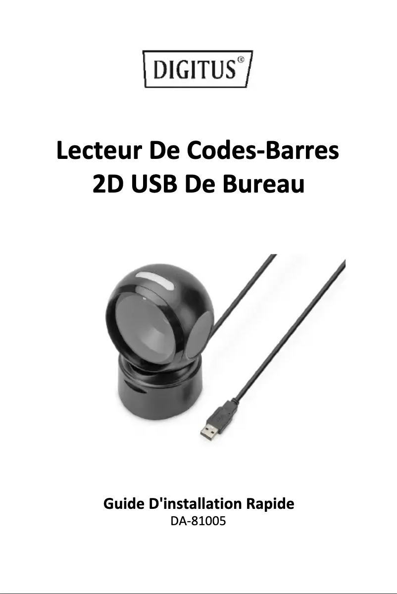 Page 1 of the manual User Manual Digitus DA-81005