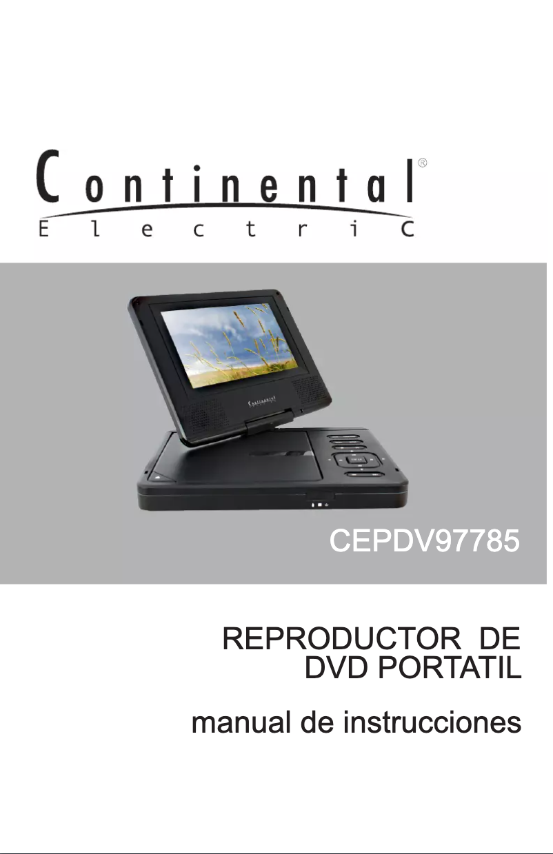 First page image of the manual for CEPDV97785