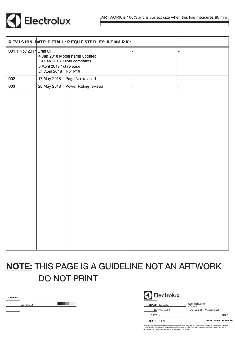 First page image of the manual for EWF7525DQWA