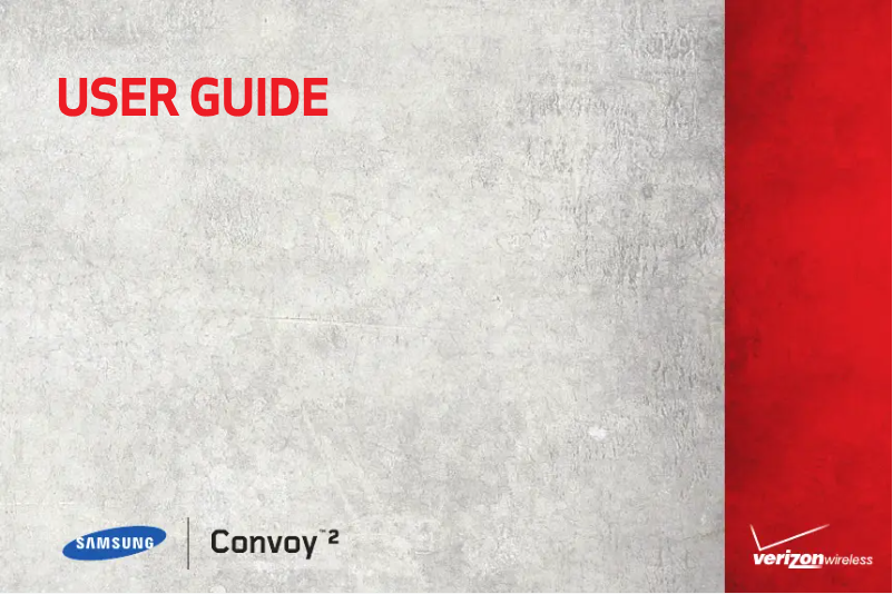 First page image of the manual for Convoy 2