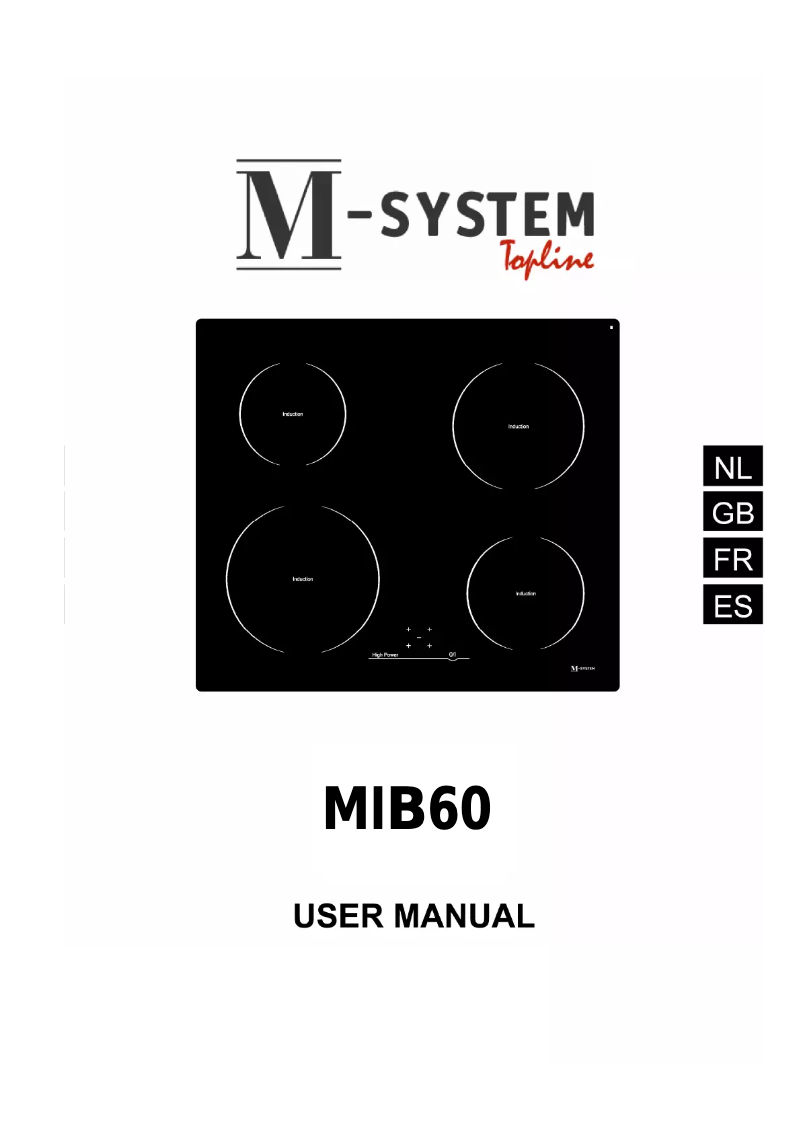 First page image of the manual for MIB60