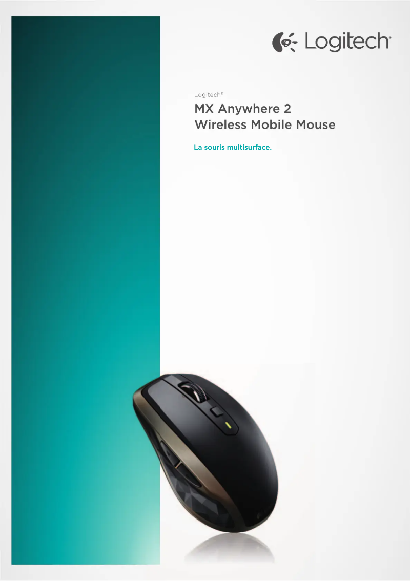 First page image of the manual for MX Anywhere 2