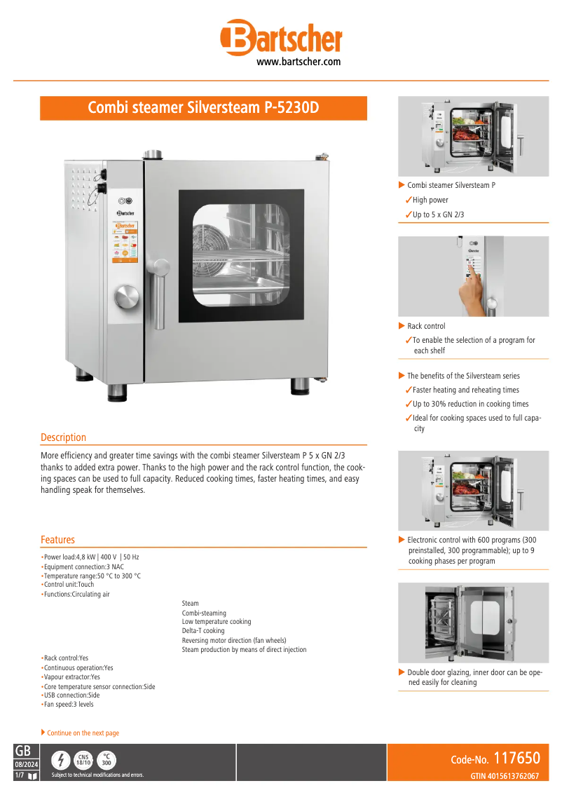 First page image of the manual for 117650