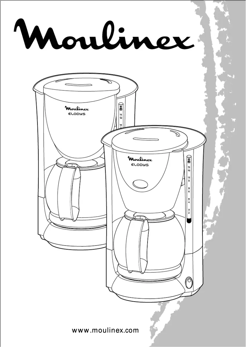 First page image of the manual for Elodys BCCA