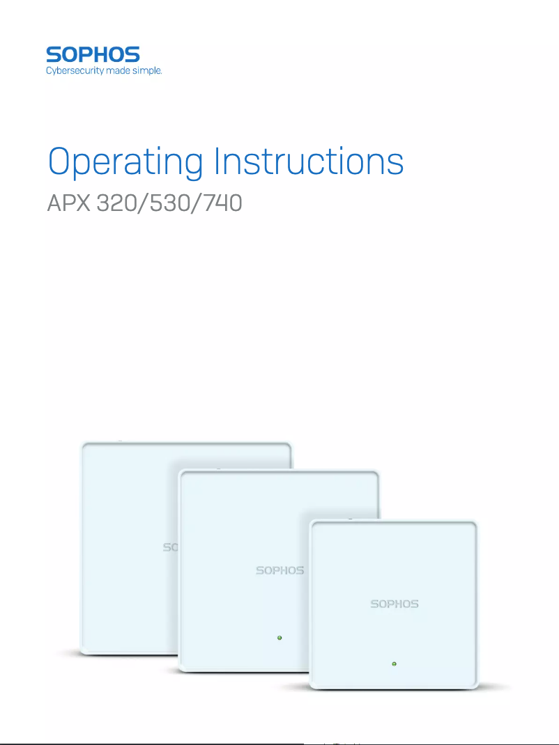 Image de la première page du manuel de l'appareil APX 120