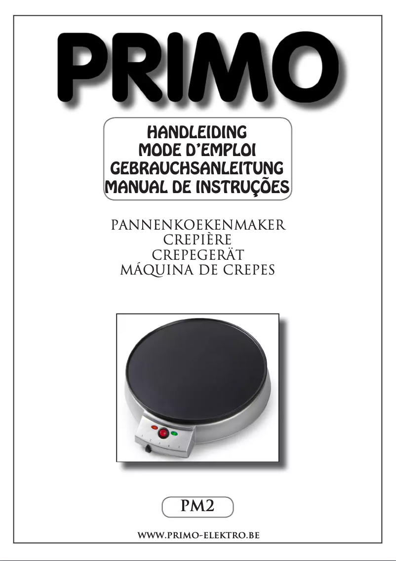 Page 1 of the manual User Manual Primo PM2