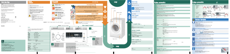 Page 1 of the manual User Manual Siemens WM14Q471FF