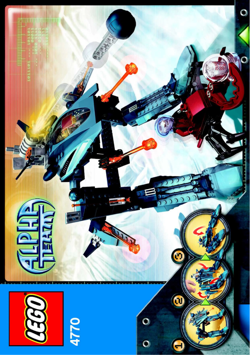 Page 1 of the manual User Manual Lego Blizzard Blaster