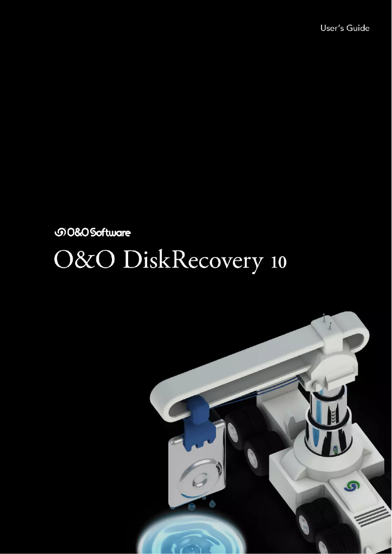 First page image of the manual for DiskRecovery 10