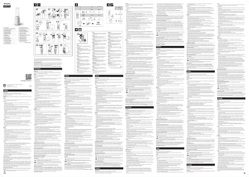 First page image of the manual for HR2500