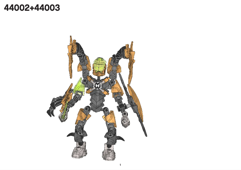 First page image of the manual for ROCKA