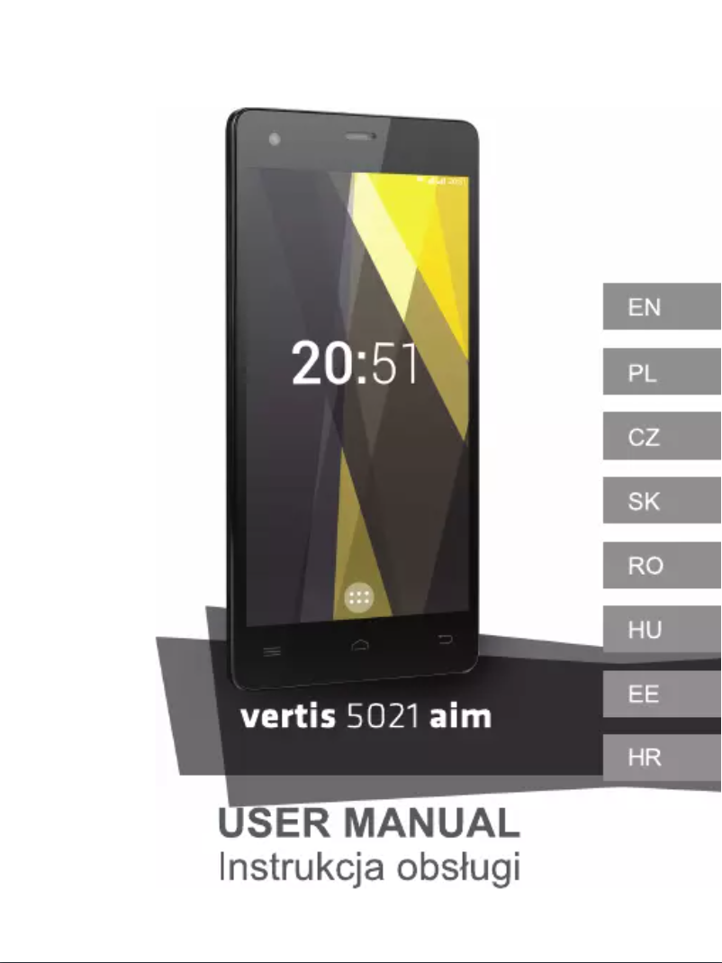Page 1 of the manual User Manual Overmax Vertis 5021 AIM