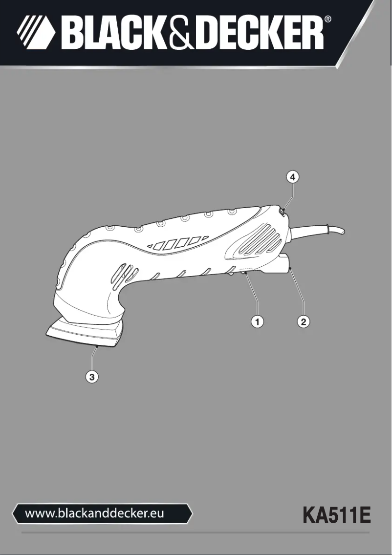 First page image of the manual for KA511E