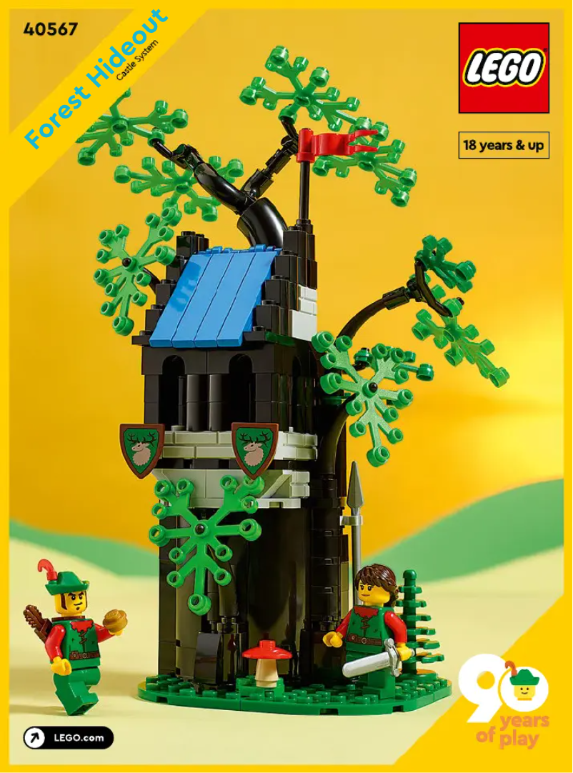 First page image of the manual for Forest Hideout 40567