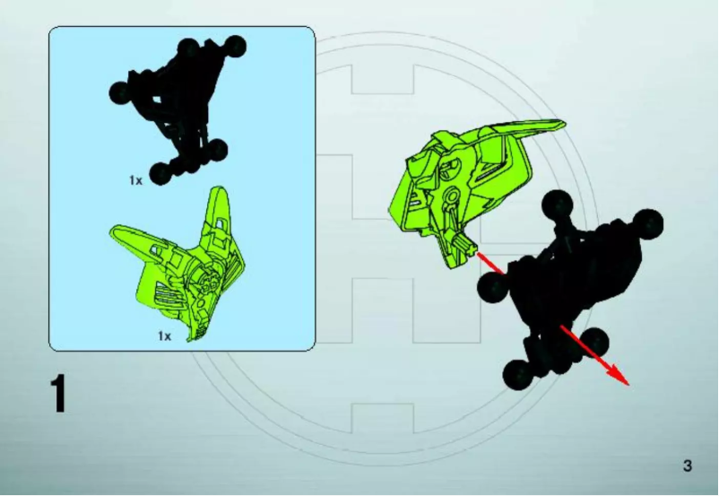 First page image of the manual for Hero Factory Natalie Breez