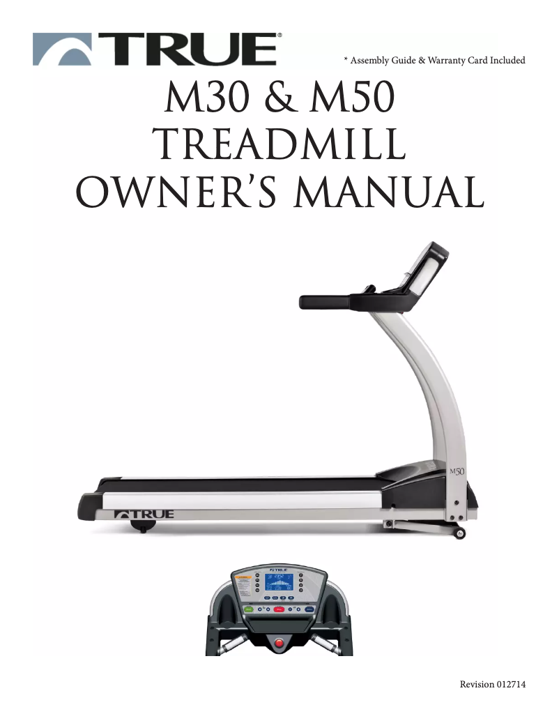 First page image of the manual for M30