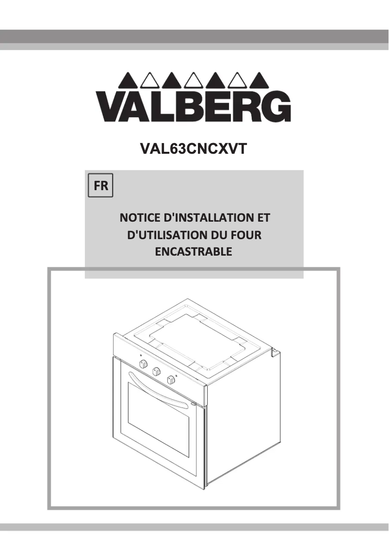 First page image of the manual for VAL 63 CNC XVT