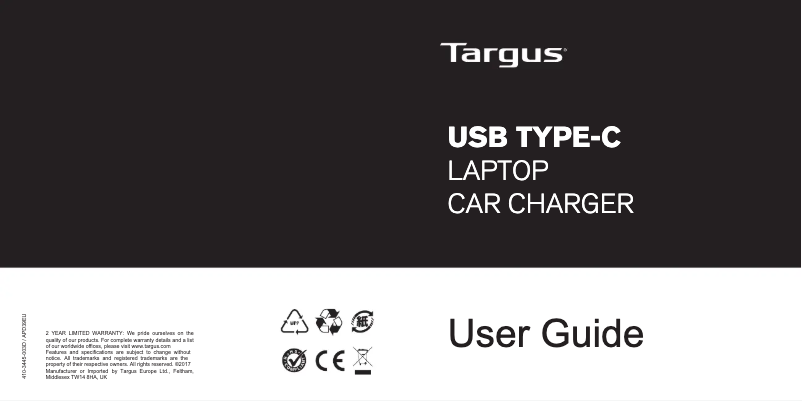 First page image of the manual for APD39EU