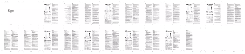 Page 1 of the manual User Manual GP 344P