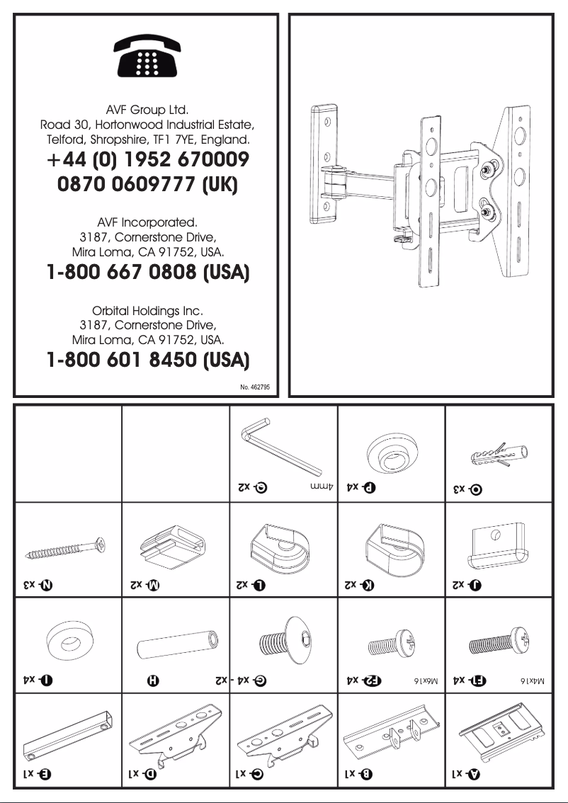 First page image of the manual for EL203B