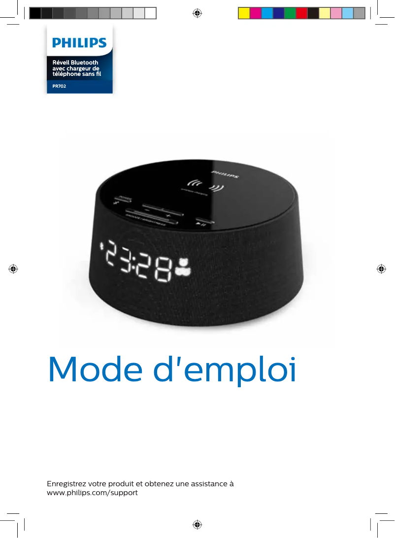 First page image of the manual for TAPR702