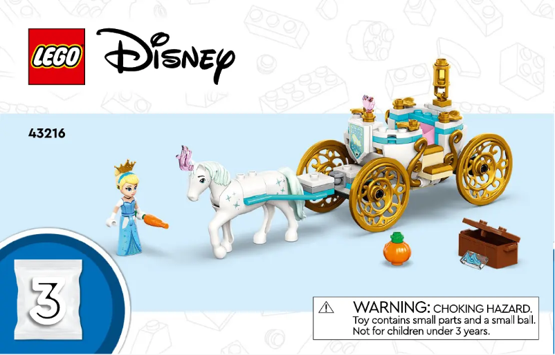 Page 1 of the manual User Manual Lego Disney 43216