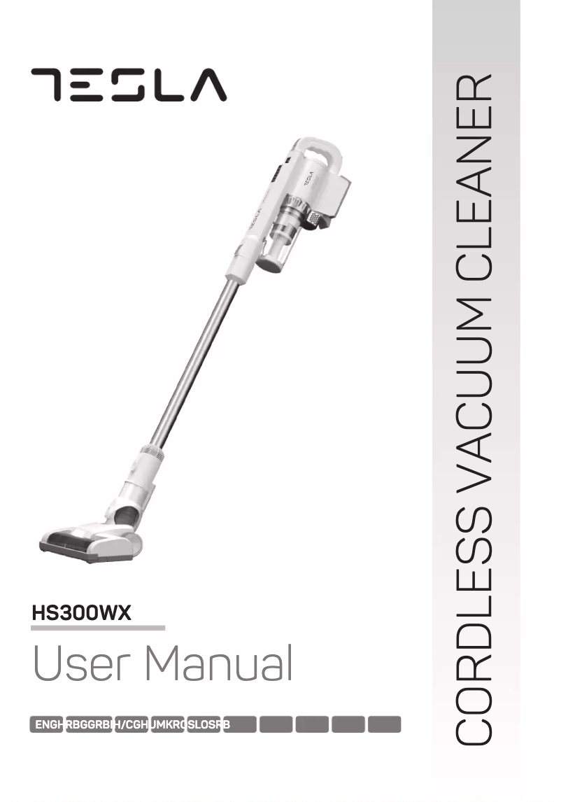 Page 1 de la notice Manuel utilisateur Tesla HS300WX