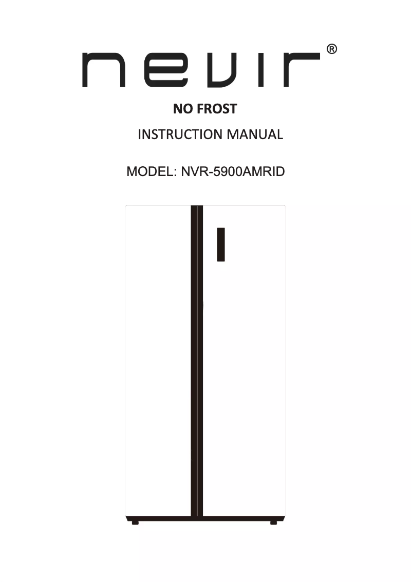 First page image of the manual for NVR-5900AMRID