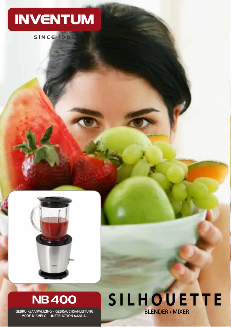 First page image of the manual for NB400