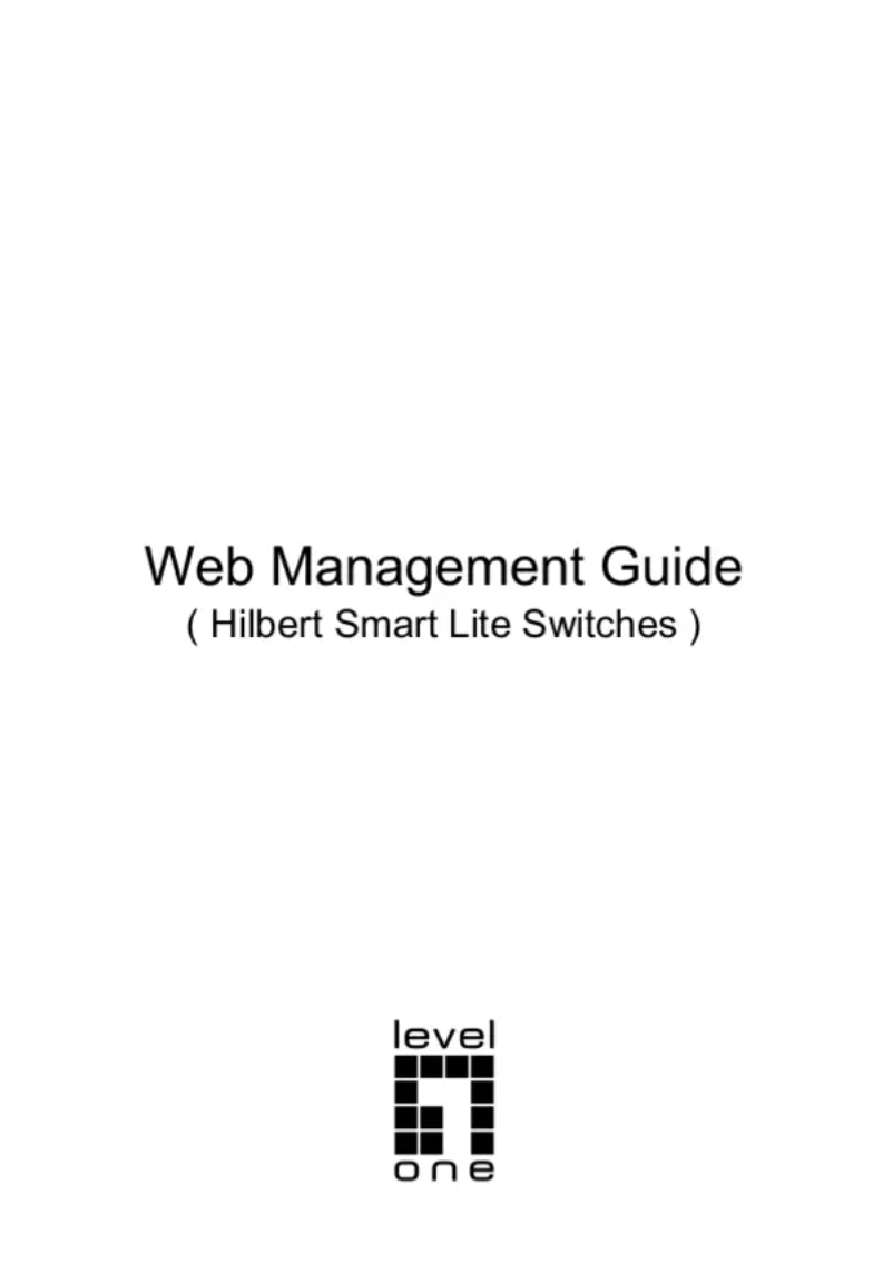 First page image of the manual for IGS-2108P