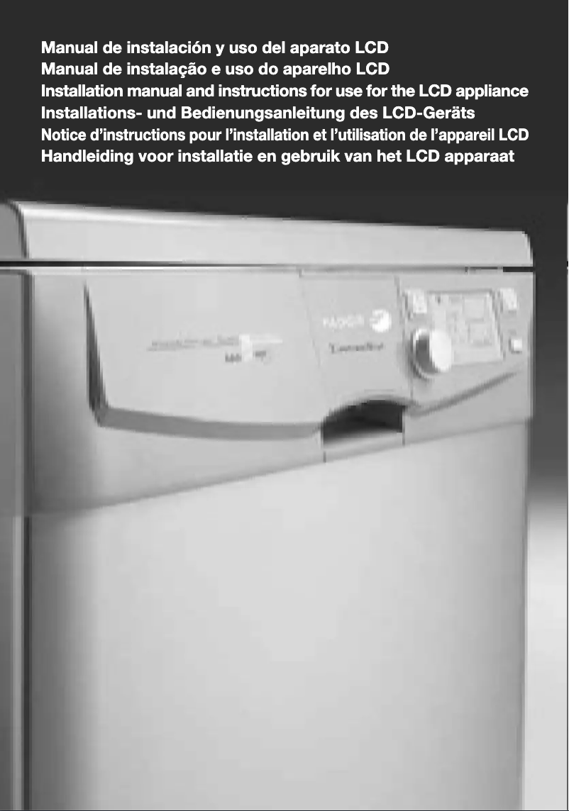 First page image of the manual for LF-020 SX