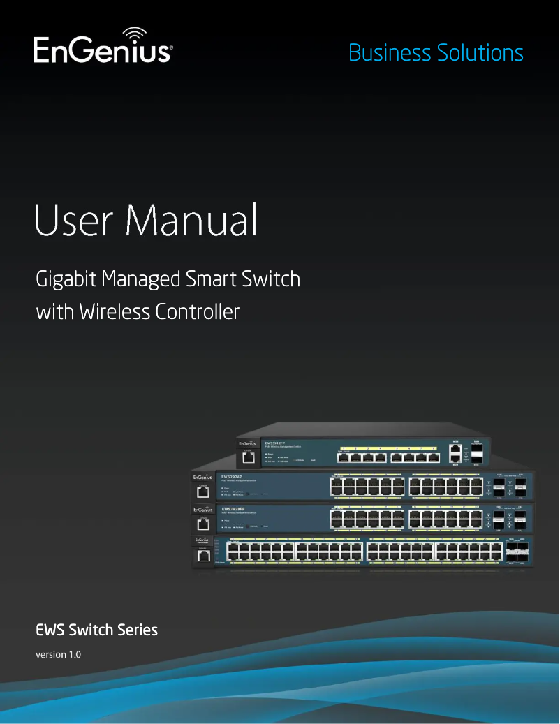 Page 1 of the manual User Manual EnGenius ECW115