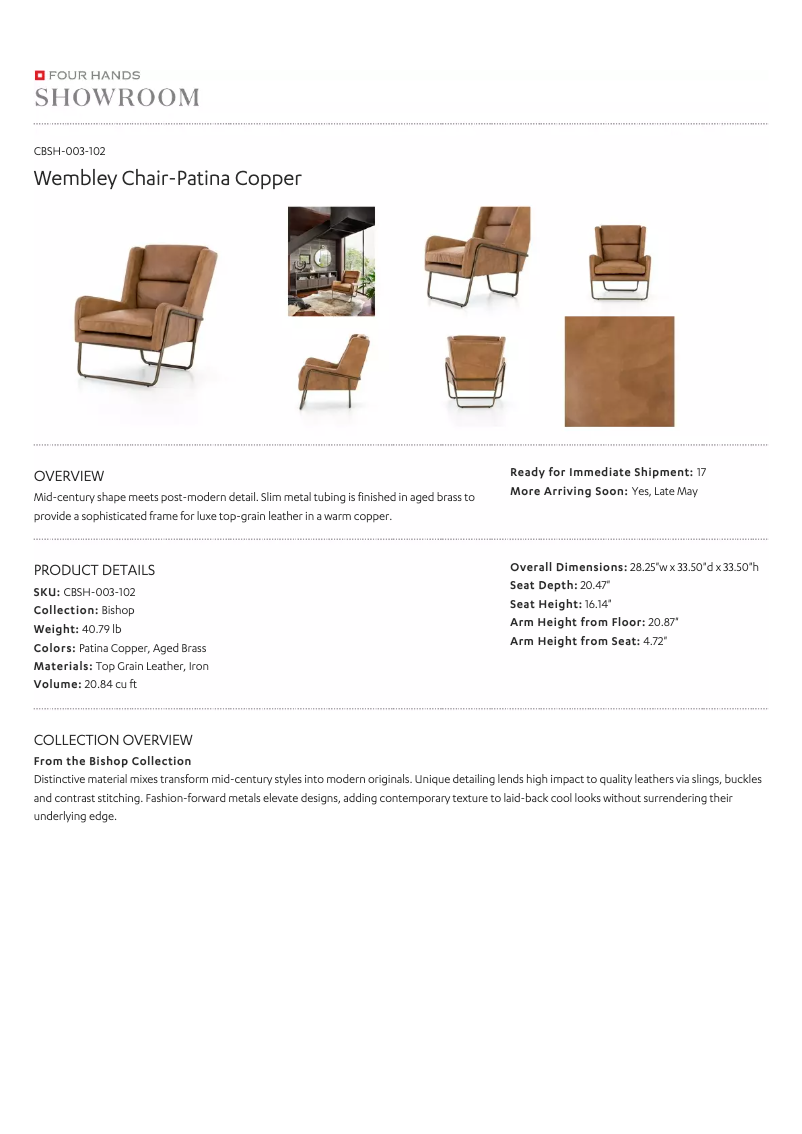 Page 1 of the manual User Manual Four Hands CBSH-003-102