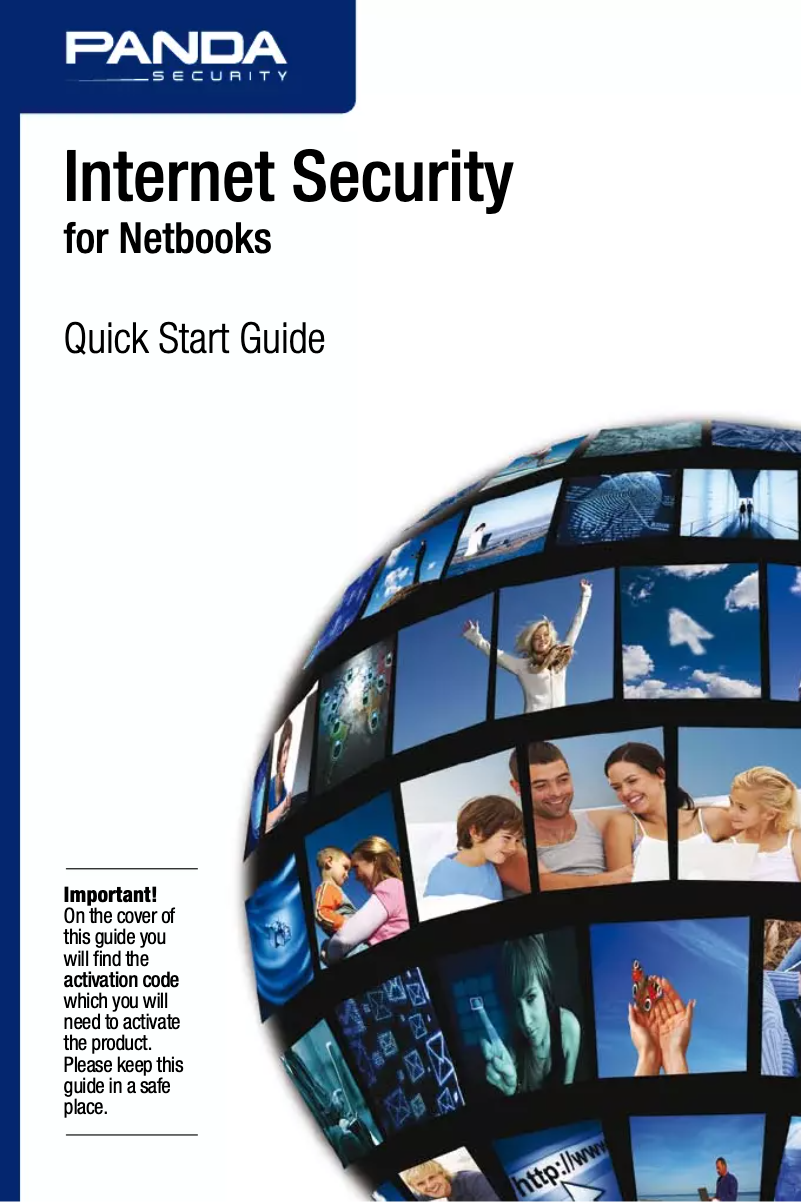 Page 1 de la notice Manuel utilisateur Panda Internet Security for Netbooks