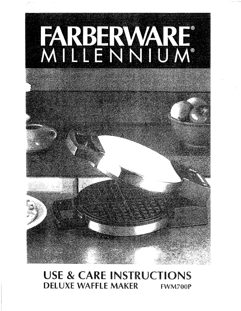 Page 1 of the manual User Manual Farberware FWM700P