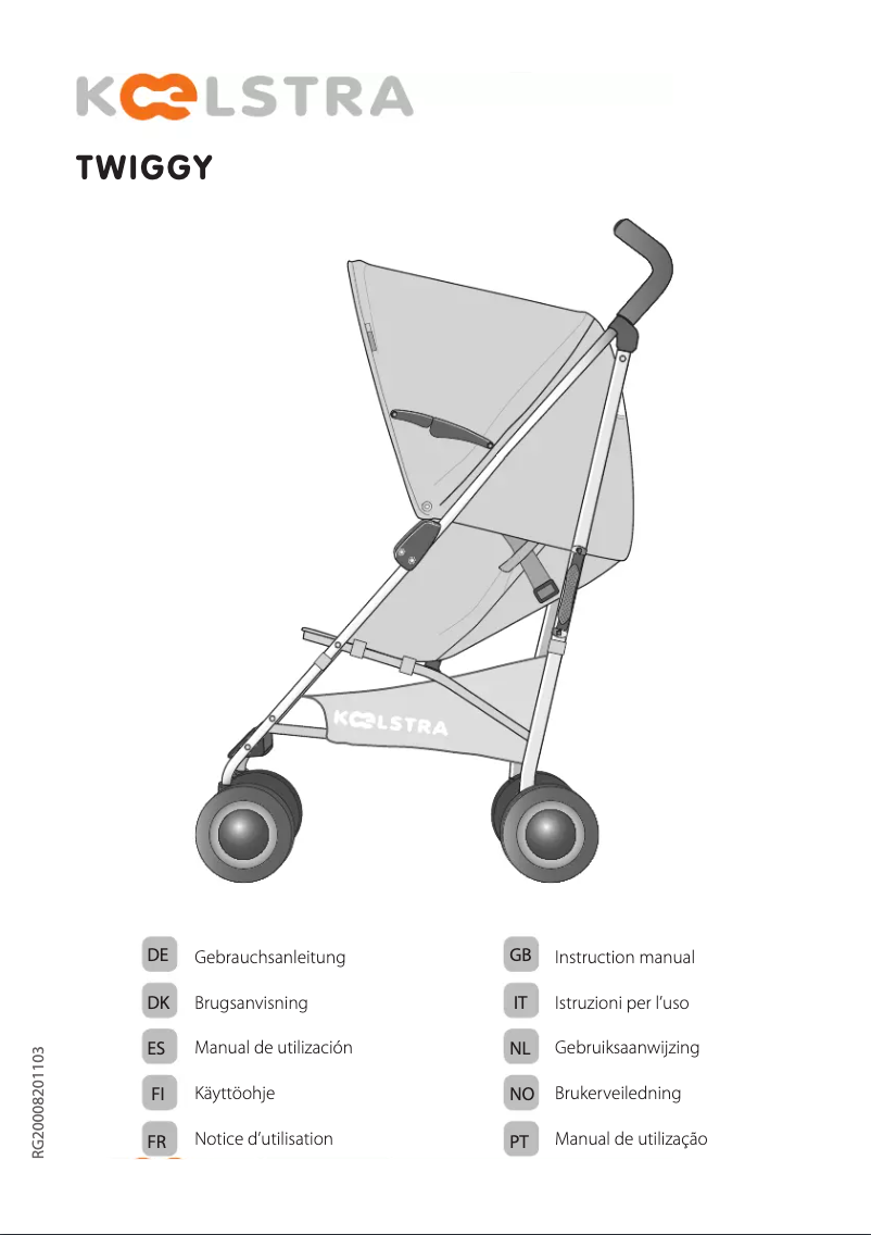 First page image of the manual for Twiggy T3