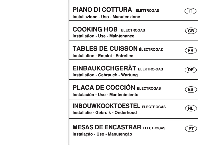 Page 1 of the manual User Manual Fagor 3FH-4GLST X