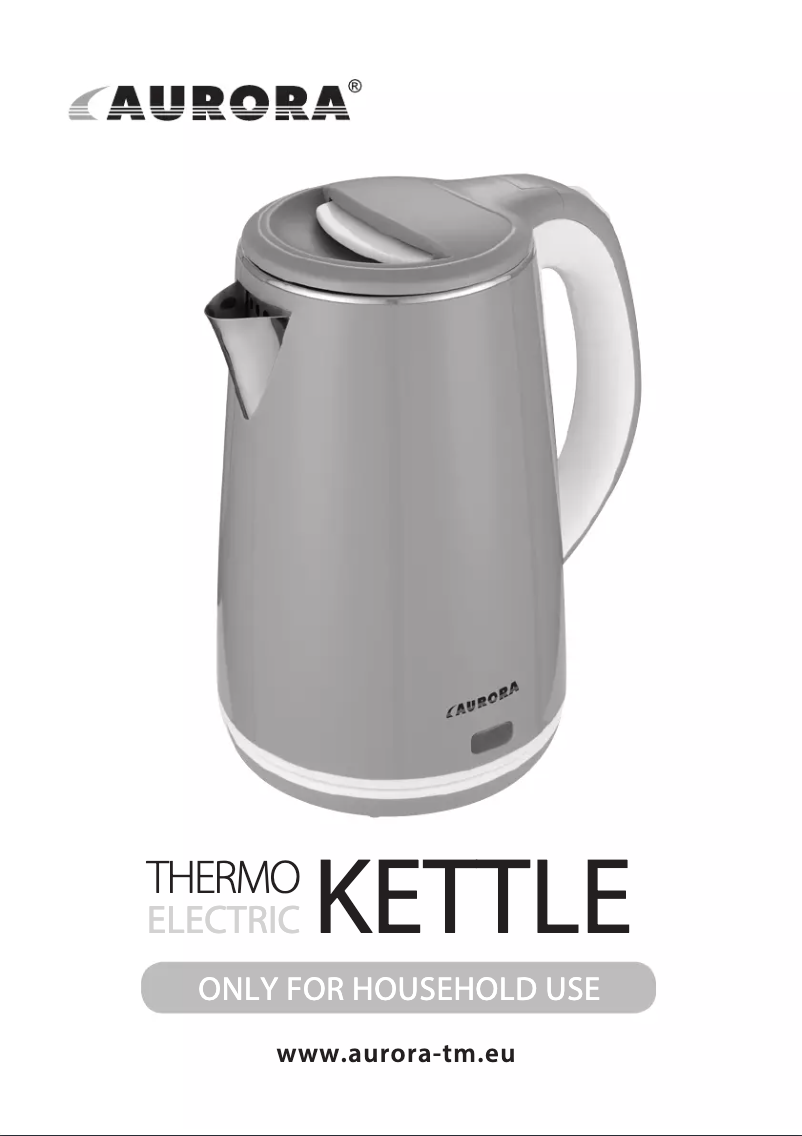 First page image of the manual for AU3408