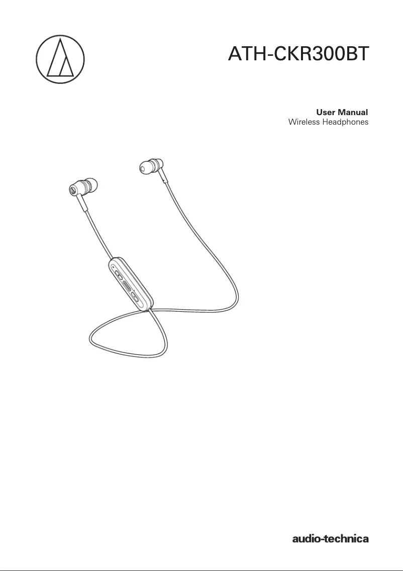 Page 1 of the manual User Manual Audio-Technica ATH-CKR300BT
