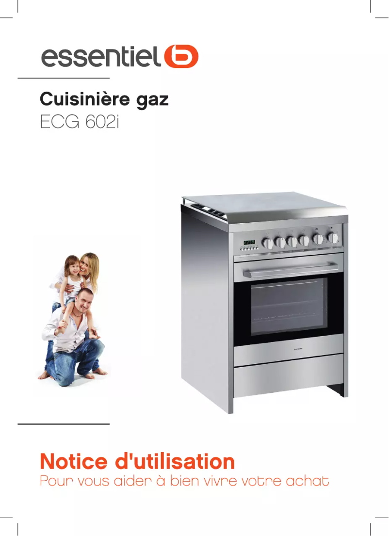 First page image of the manual for ECG 602i