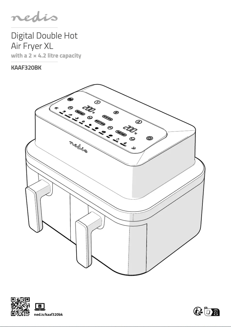 Page 1 of the manual User Manual Nedis KAAF320BK
