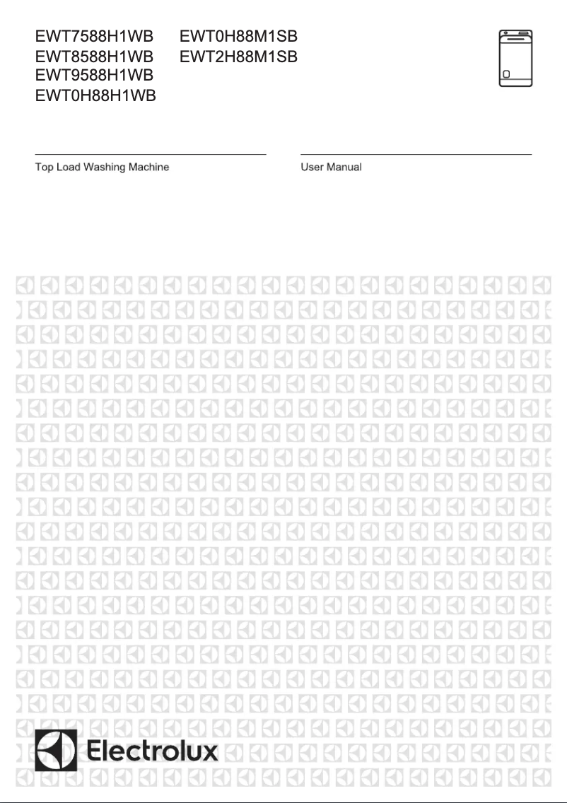 Page 1 of the manual User Manual Electrolux EWT2H88M1SB