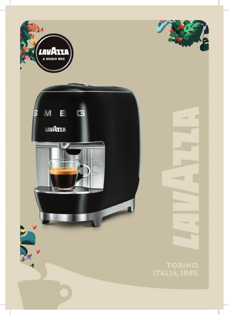 First page image of the manual for Lavazza