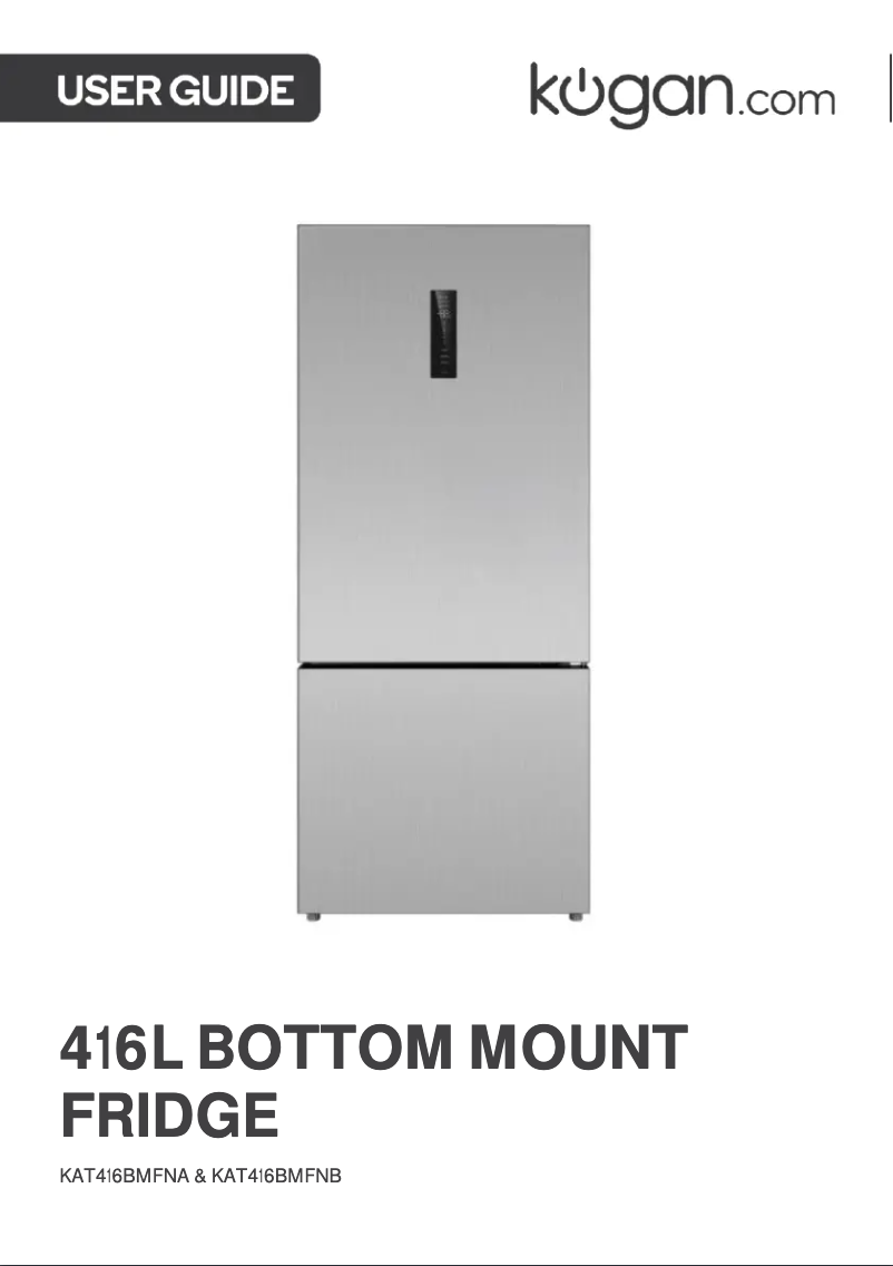 First page image of the manual for KAT416BMFNB