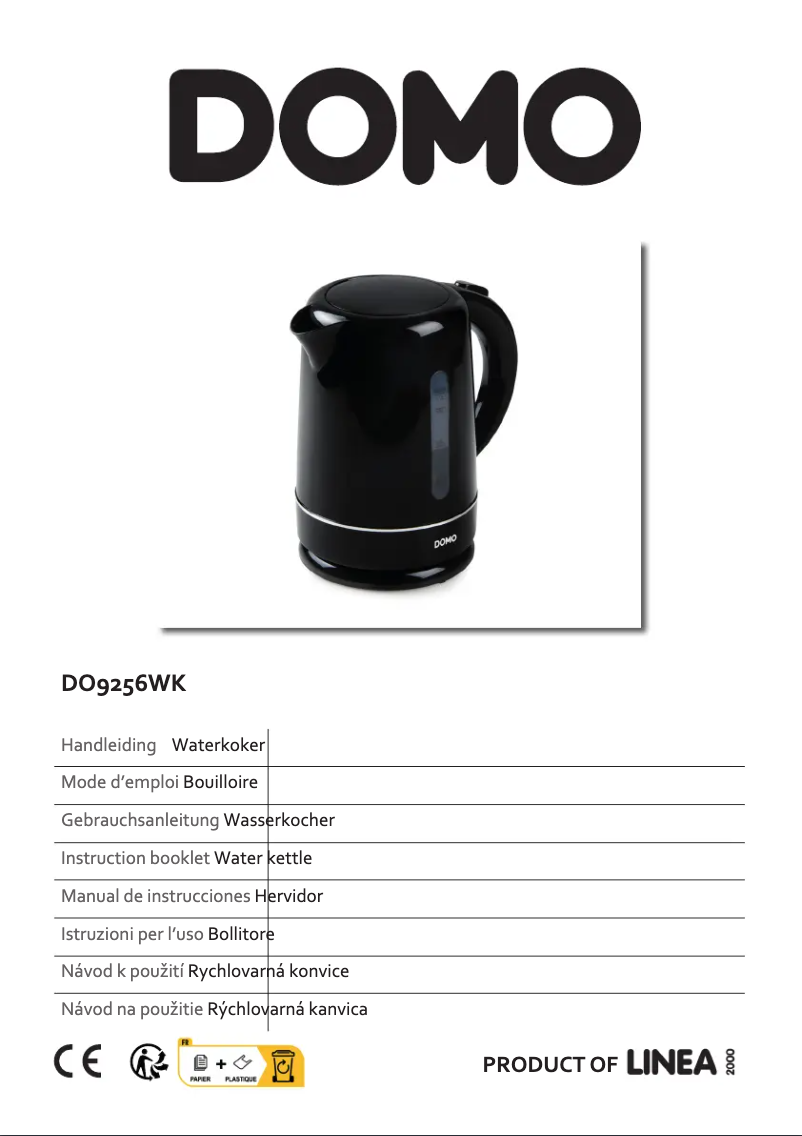 Page 1 of the manual User Manual Domo DO9256WK